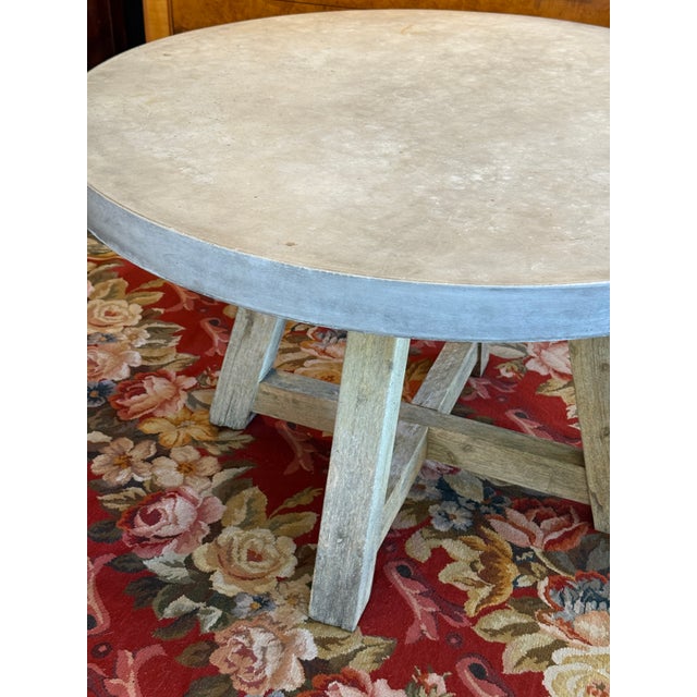 Terra Outdoor Bordeaux Outdoor Dining Table, 47 Inches For Sale - Image 9 of 12