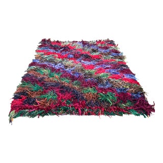 Antique Nomadic Anatolian Tulu Rug For Sale