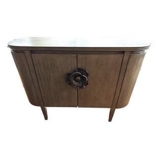 Briallen Demi-Lune Cabinet by Currey & Company For Sale