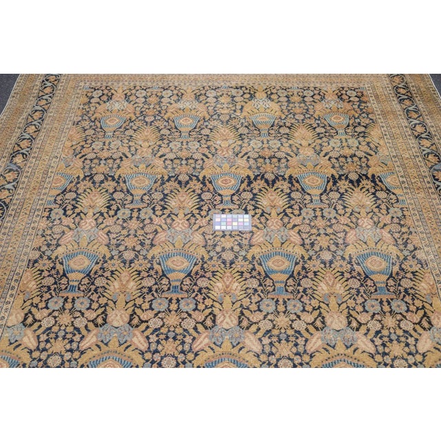 Antique Tabriz Rug 7'4'' x 9'7'' For Sale - Image 4 of 12