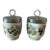 Pair of Vintage Royal Worcester Porcelain Egg Coddlers For Sale