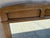 Beautiful, well-built vintage mirror from Sears' Symphony Collection, dated December 1964. Solid wood frame with a warm...