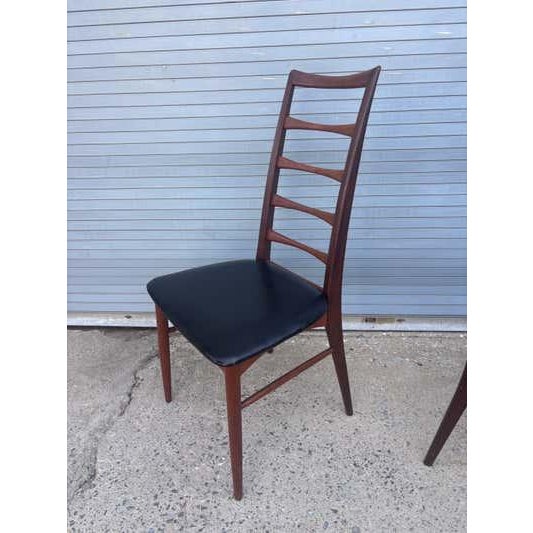 Niels Koefoed "LIS" High back ladder chairs in very nice shape. Very sturdy and ready to go! Use with a desk, or extra...
