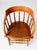 Farmhouse Antique Wood Captain's Chairs Set 3 For Sale - Image 3 of 15