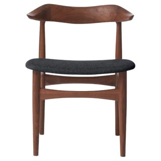 Cow Horn Chair in Walnut by Warm Nordic For Sale