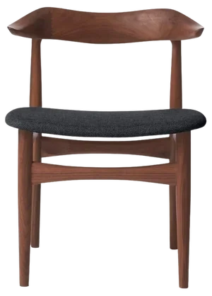 Cow Horn Chair in Walnut by Warm Nordic