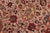 1990s Shabby Chic Floral 1990's Pak-Persian Gray/Red Wool Rug - 8'1'' X 10'4'' For Sale - Image 5 of 9