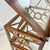 1980s Vintage Hollywood Regency Contemporary Target Design Etagere Display Case, After McGuire For Sale - Image 10 of 16