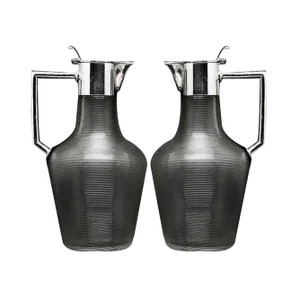 Art Deco Carafes, Germany, 1930s, Set of 2