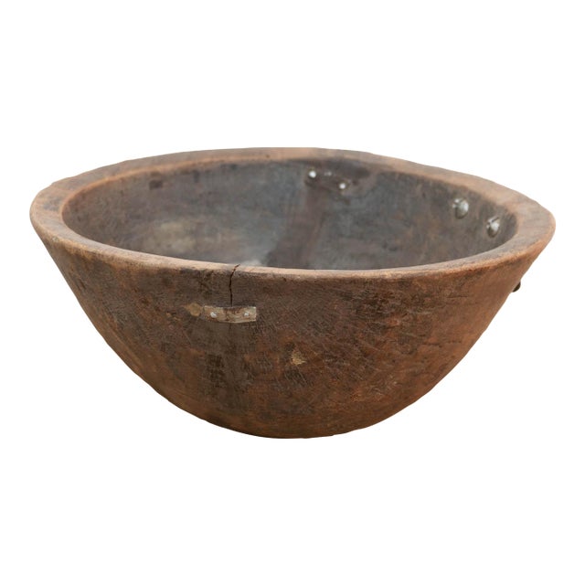 Antique Mortar Style African Bowl For Sale