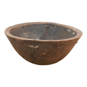 Antique Mortar Style African Bowl