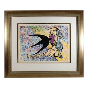 Salvador Dalí­ L' Hirondelle 1973 Reproduction Print
