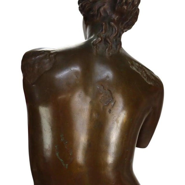 Large 39" Reduction Pierre-Louis Frédéric Sauvage Bronze “Venus De Milo" C1900 For Sale - Image 13 of 15