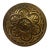 Late 19th Century Antique American Ornamental Bronze Door Knob For Sale - Image 6 of 6