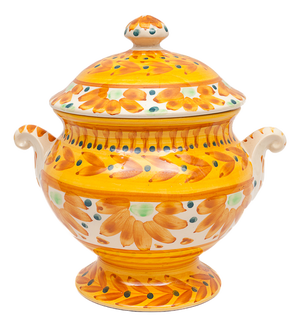 Quimper Earthenware Candy Dish, 1950s