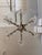 Restoration Hardware Restoration Hardware 19th C. Rococo Iron & Crystal Round Chandelier For Sale - Image 4 of 12