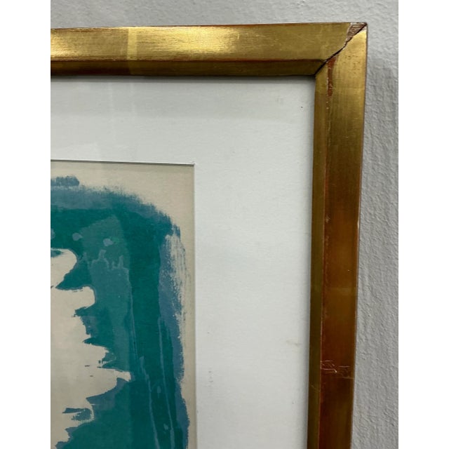 Paper 1960th Vintage Serigraph Print by Jose Alfonso Cuni For Sale - Image 7 of 10