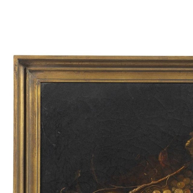 Painting - European School - 19th Century. "Still Life". Oil on canvas from the 19th century. Dimensions: 60 cm x 80 cm.