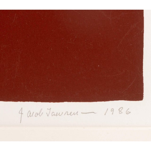 Jacob Lawrence "L'Ouverture" Screenprint, 1986 For Sale - Image 10 of 12