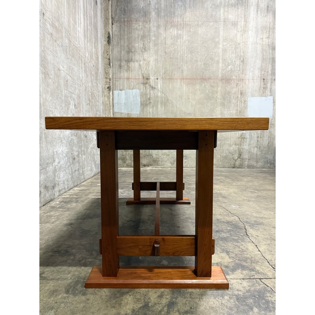 2010s Uhuru Design High-Top Table in Walnut — Commissioned for George Clooney, 2010, Brooklyn Ny For Sale - Image 5 of 13