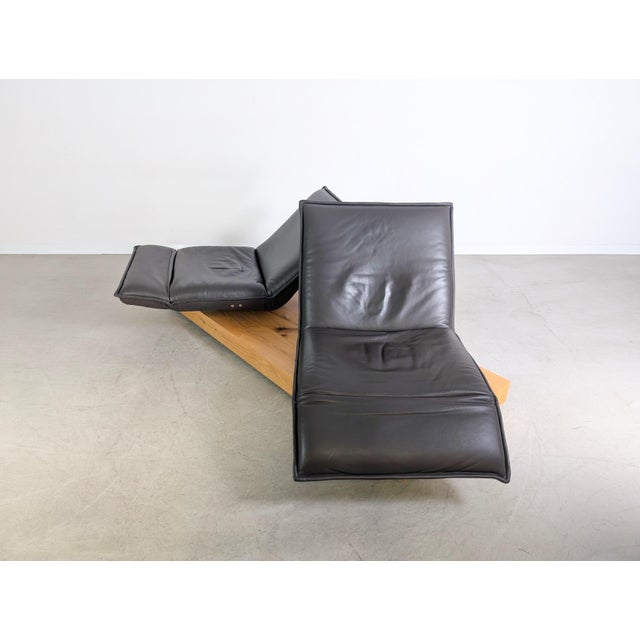 Brown Free Motion Sofa in Leather from Koinor For Sale - Image 8 of 17