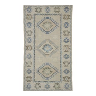 Vintage Turkish Oushak Rug - 04'00 X 07'00 For Sale
