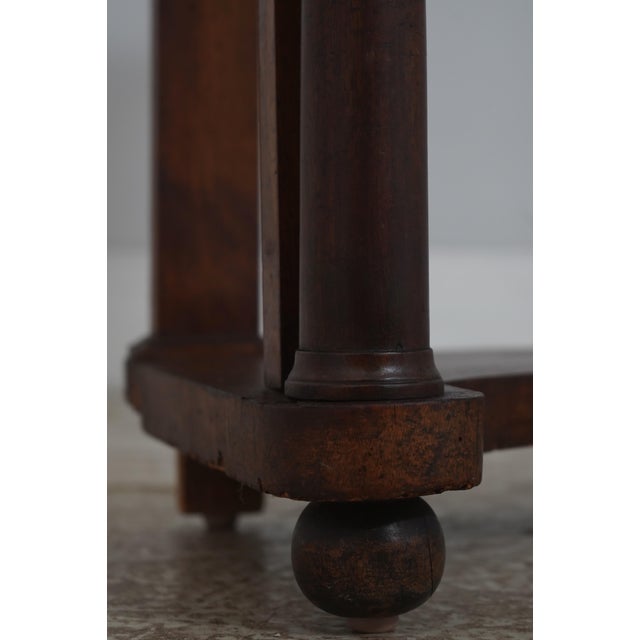 Antique 18th Century French Empire Marble Top Stand For Sale - Image 10 of 17