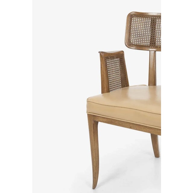 Edward Wormley for Dunbar Curved-Back Dining Chairs - Set of 6 For Sale - Image 10 of 13