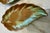 Mid 20th Century Frankoma Prairie Green Pottery Footed Leaf Dishes #225 - Pair For Sale - Image 9 of 10