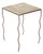 Forma Prima Honey Onyx and Copper Side Table by Nicola Di Froscia For Sale