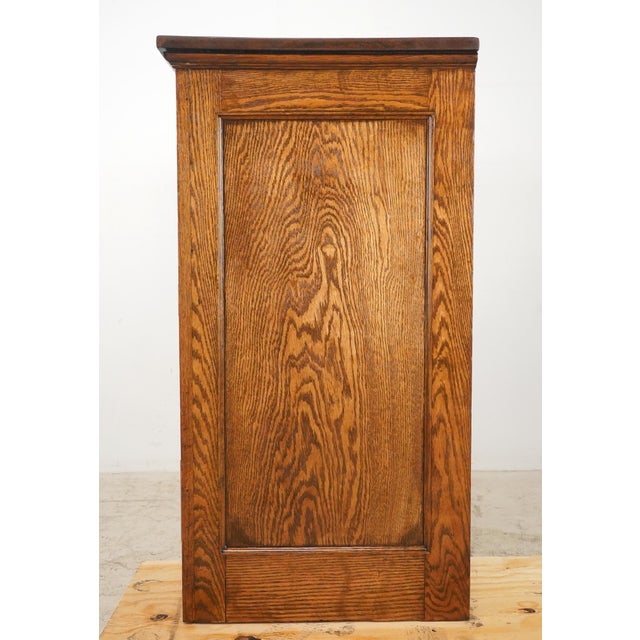 20 Drawer Industrial Office Desk For Sale - Image 11 of 15