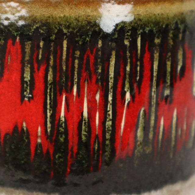Lora Fat Lava Vase from Scheurich Keramik, 1960s For Sale - Image 11 of 12