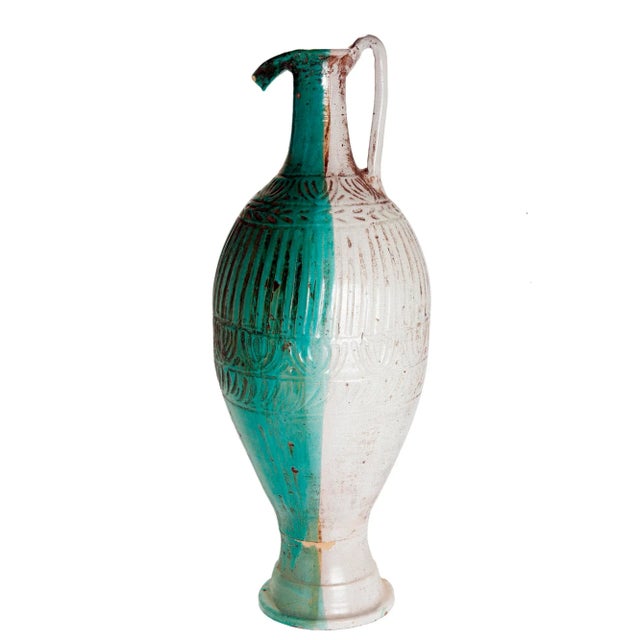 Mid 20th Century Moroccan Ceramic Urn For Sale - Image 11 of 11
