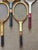 1970s Vintage Wooden Tennis Rackets - Set of 5 For Sale - Image 5 of 8