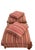 1990s Pair of 1990s Matching Custom-Made Pillow Stacked Ottomans on Casters With Tassels For Sale - Image 5 of 8