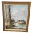 Mid 20th Century Impressionist Style Rustic Landscape Oil Painting by Willi Bauer, Framed For Sale - Image 13 of 13