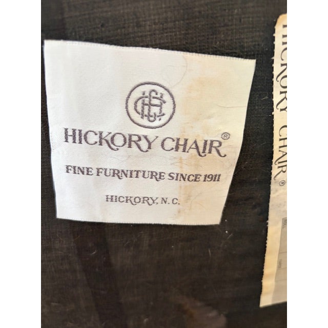 Peach 1980's Hickory Chair Set of 2 Chippendale Arm Chairs For Sale - Image 8 of 11