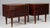 Sigfried Omann set of night tables in rosewood. with drawer This piece is attributed to the mentioned designer/maker. It...