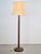 Wood Art Deco Asian Style Carved Wood Floor Lamp, 1930s For Sale - Image 7 of 15
