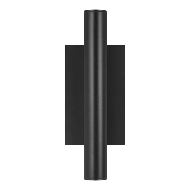 Visual Comfort Modern Chara 12 Outdoor Wall LED Black For Sale