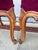 Pair of French Louis XV Style Carved Fruitwood Bergere Arm Chairs, 1950’s For Sale - Image 9 of 12