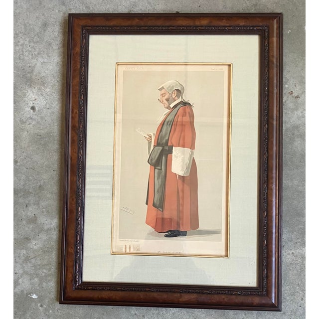 Wonderful example of Vanity Fair Spy Chromolithograph of Sir Archibold Levin Smith (1836-1901) Vanity Fair...