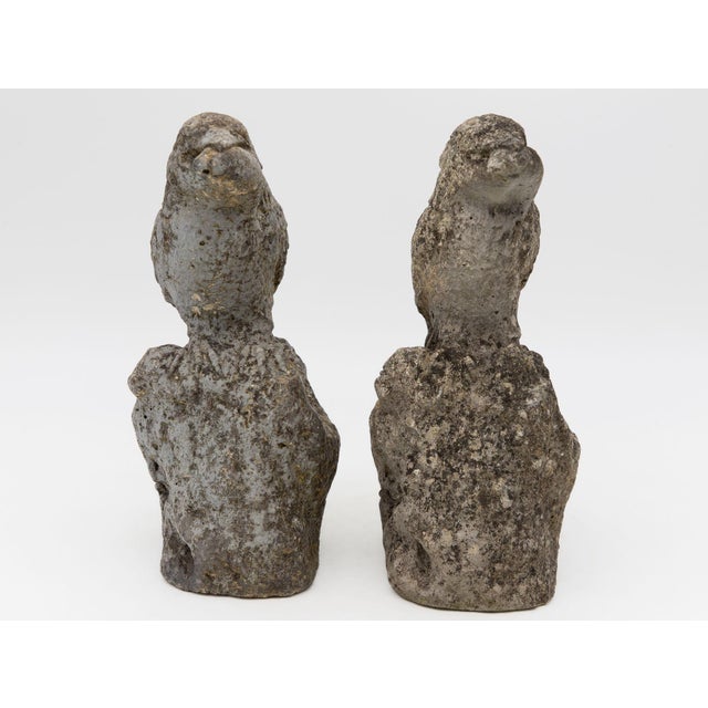 Reconstituted Stone Raven, English Mid 20th C. For Sale - Image 13 of 18