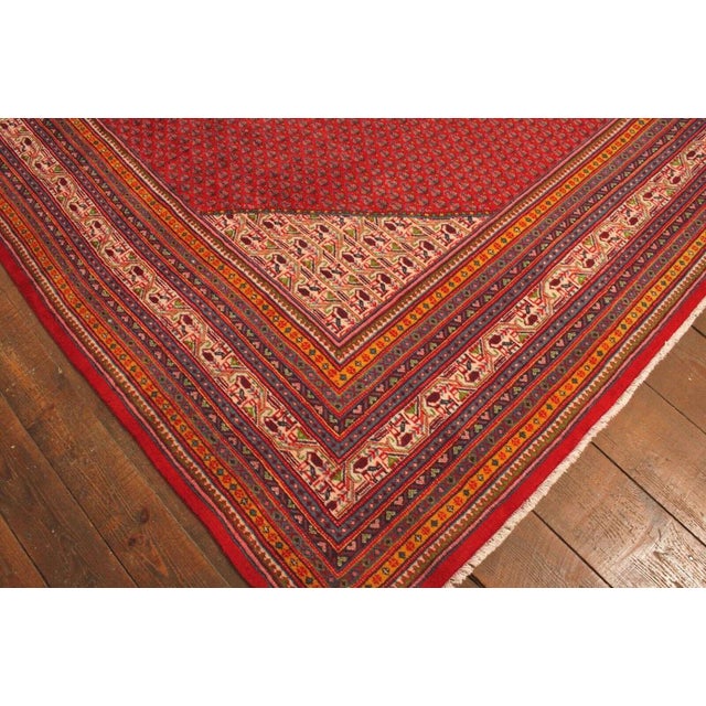 Middle Eastern Rug in Wool For Sale - Image 9 of 11