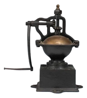 Antique, 19th C. Peugeot Frères Brevetés French Coffee Grinder Table Sculpture, c.1895