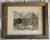 Original vintage framed watercolor of a mill house, from a Lancaster County Pennsylvania estate. Image measures 10.5” x...