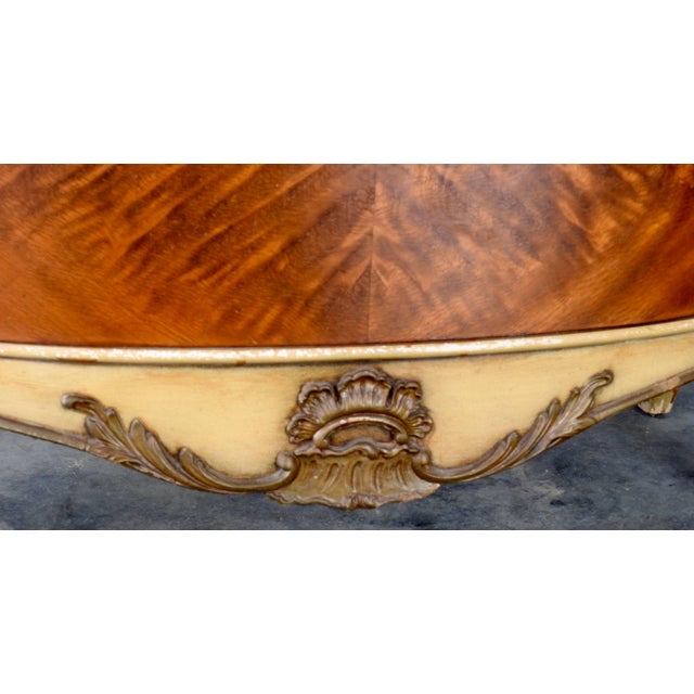20th Century French Satinwood Chest on Chest For Sale In Nashville - Image 6 of 11