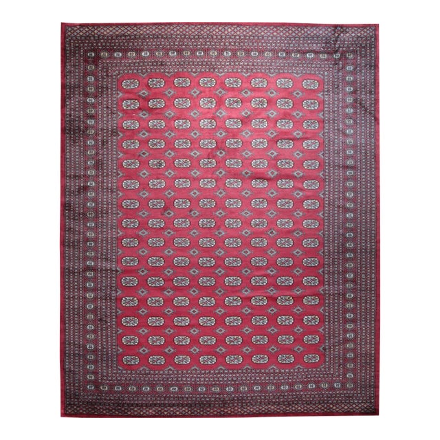 4x6 Rustic Nina Coral Traditional Geometric Nan Carpet Rug For Sale