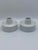 Mid-Century Modern Tapio Wirkkala for Rosenthal, Germany porcelain candle holders with white glaze and horizontal ridges....