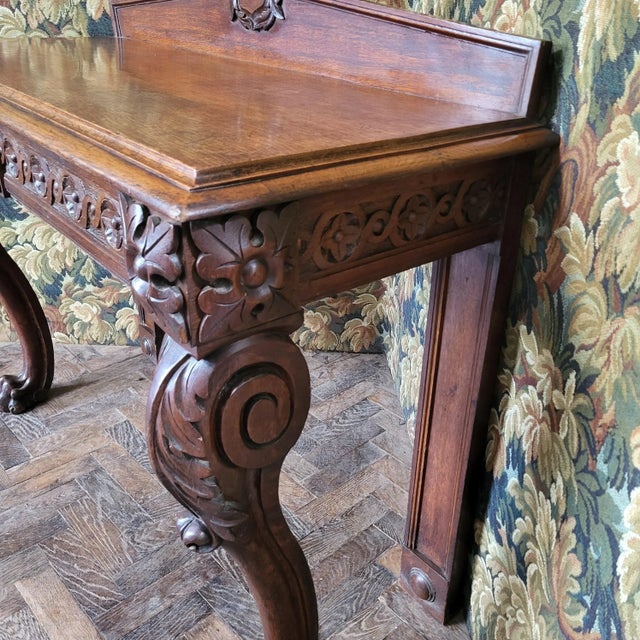 Country House Oak Console Table, 1840 For Sale - Image 4 of 9